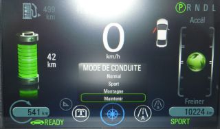 Combiné Opel Ampera